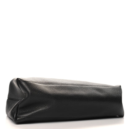 Gucci Pebbled Calfskin Medium Soho Chain Shoulder Bag Black 4 of 10