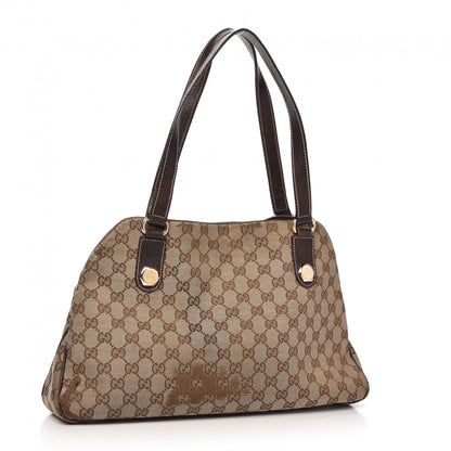 Gucci Monogram Medium Charmy Shoulder Bag Brown 3 of 16