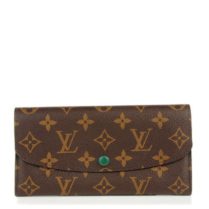 Louis Vuitton Monogram Emilie Wallet Vert 1 of 9