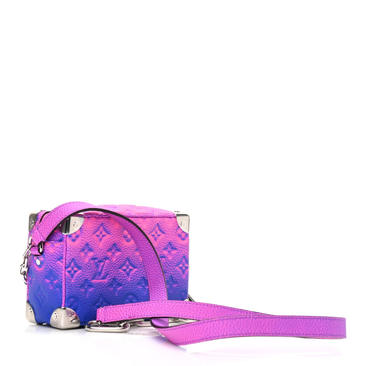 Taurillon Illusion Mini Soft Trunk Bleu Rose