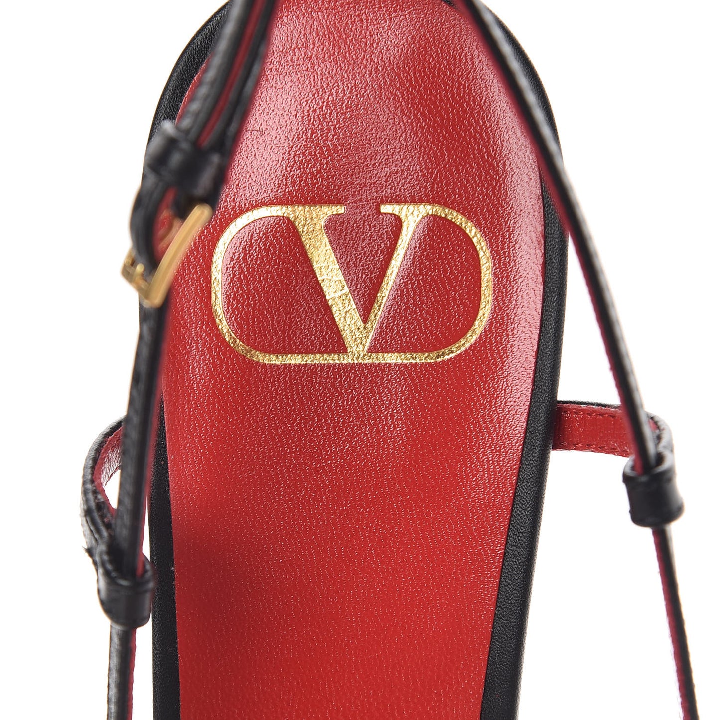 Calfskin Vlogo Slingback 40mm Pumps 38 Black