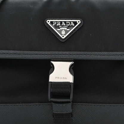 Prada Re-Nylon Saffiano Smartphone Case Crossbody Black 8 of 11