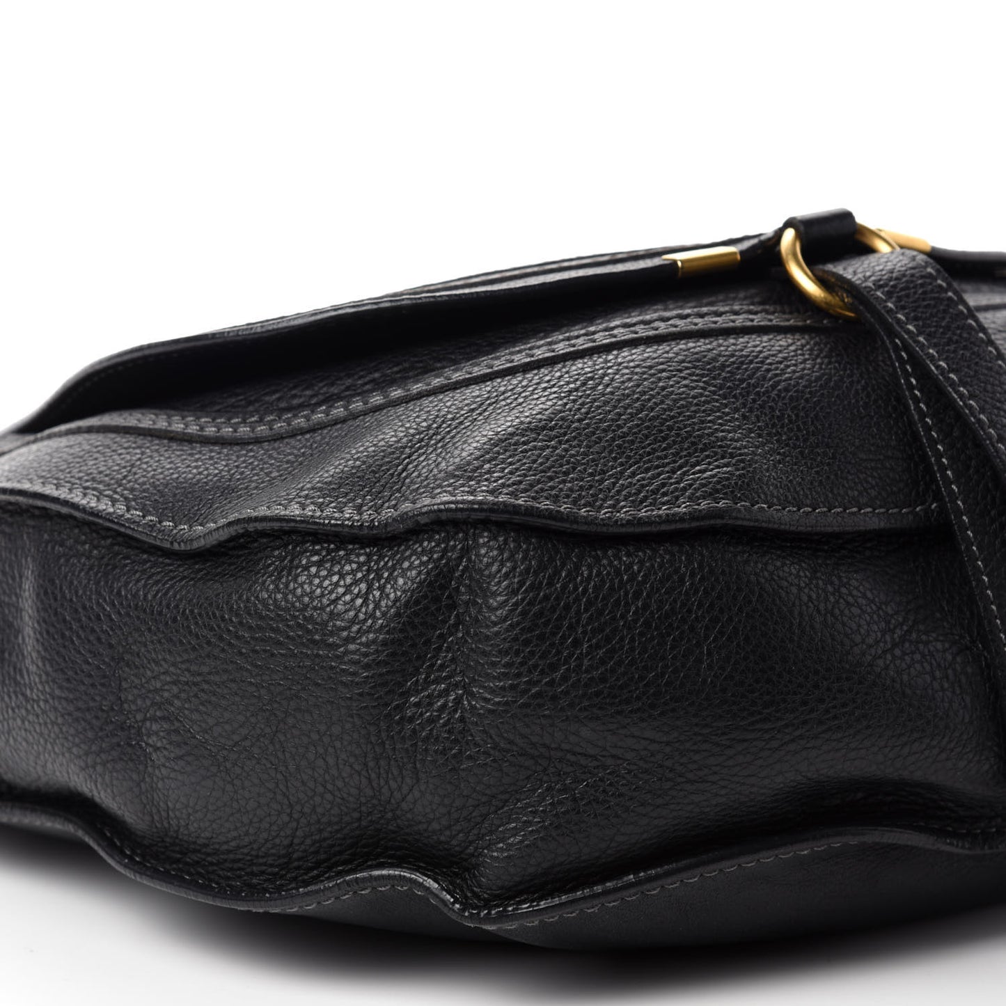 Calfskin Medium Marcie Hobo Black