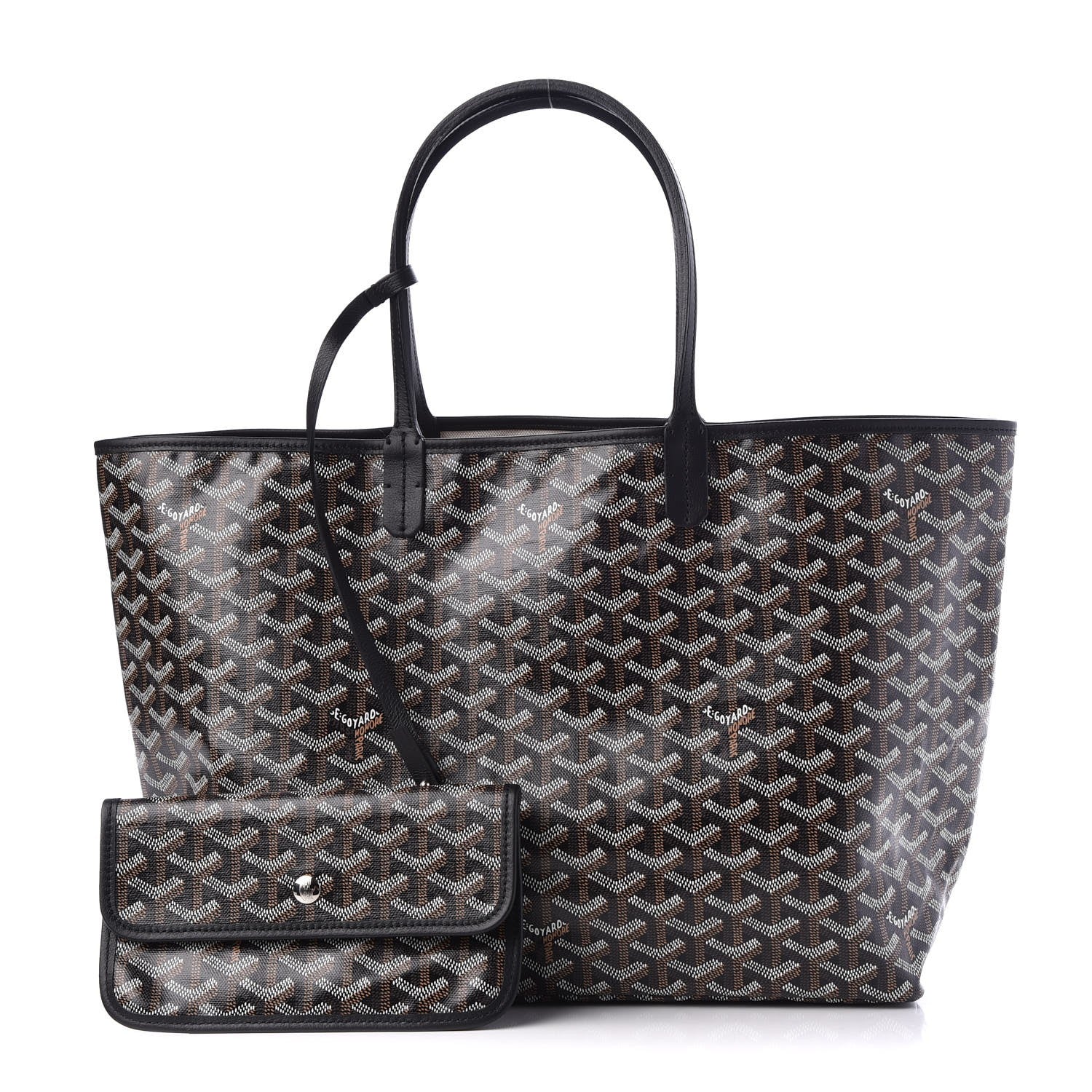 Goyard Goyardine Saint Louis PM Black 1 of 9