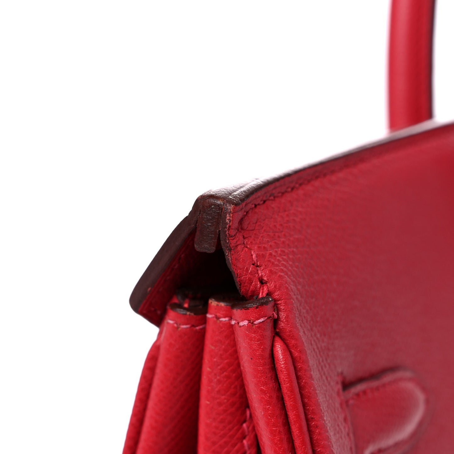 Epsom Birkin 40 Rouge Vif