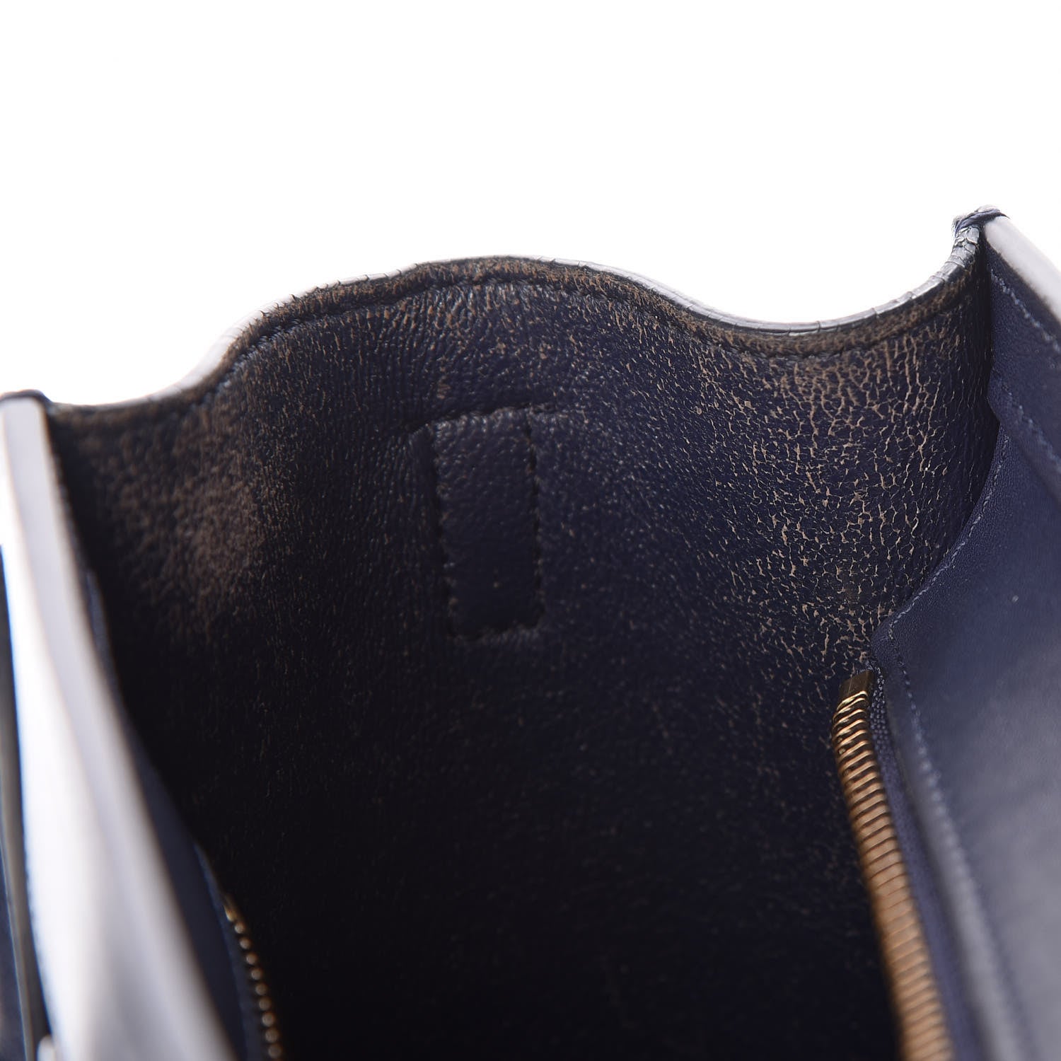 Celine Smooth Calfskin Nano Luggage Ink 15 of 15