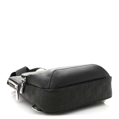 Louis Vuitton Damier Infini Avenue Sling Bag Onyx 4 of 9