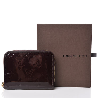 Louis Vuitton Vernis Zippy Coin Purse Wallet Amarante 7 of 7