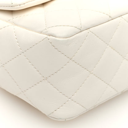 Chanel Calfskin Quilted Mini Romance Rectangular Flap White 9 of 10