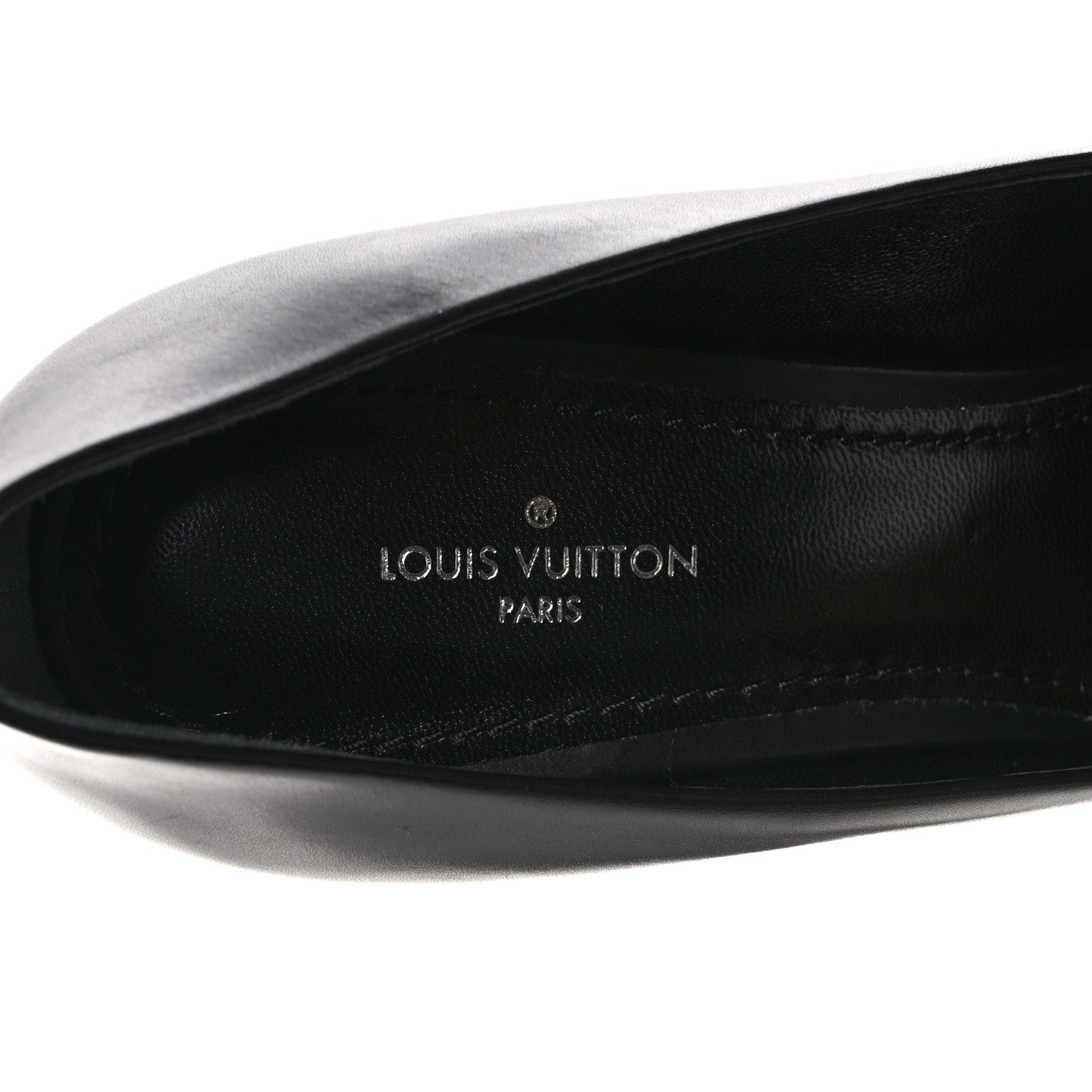Louis Vuitton Monogram Studded Cherie Pumps 37.5 Black 8 of 8