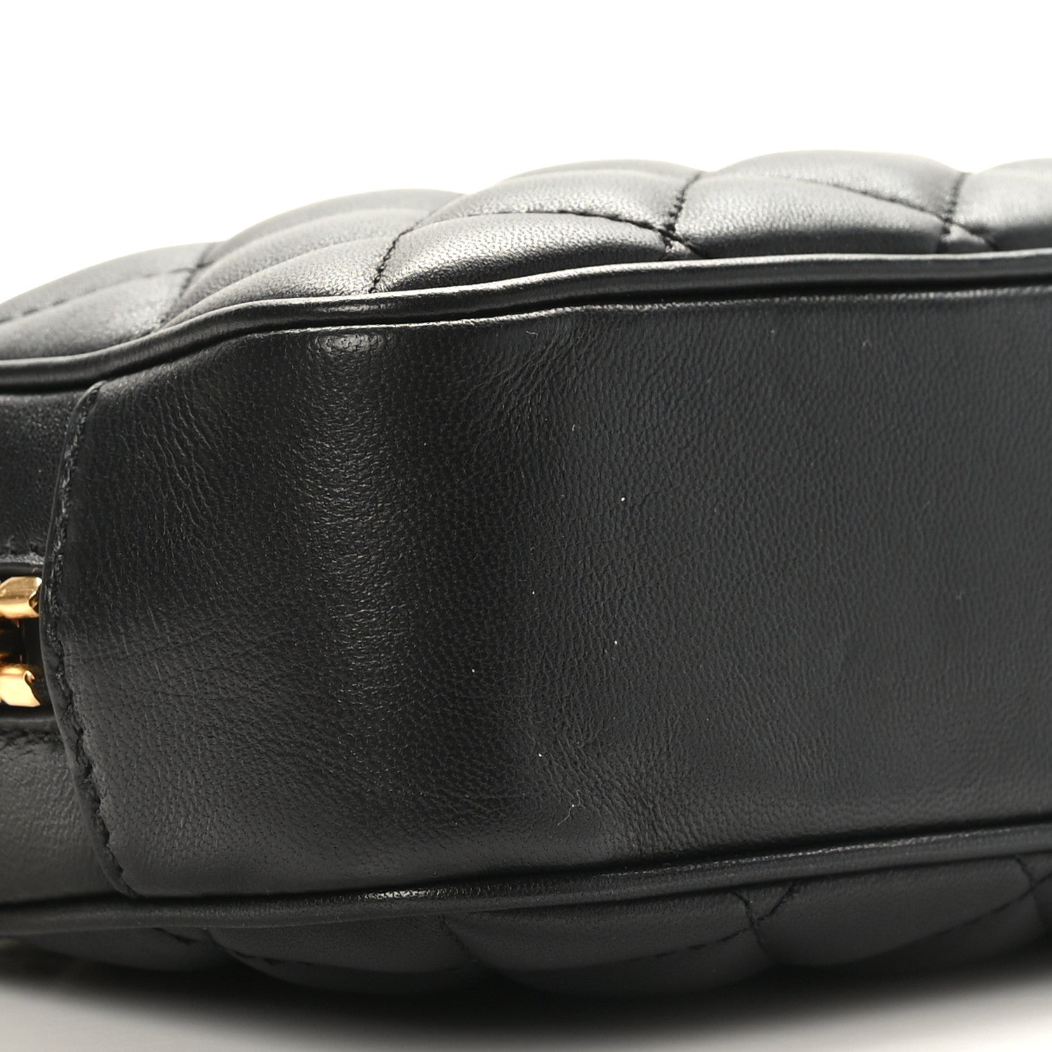 Versace Nappa Quilted La Medusa Camera Bag Black 7 of 8