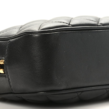 Versace Nappa Quilted La Medusa Camera Bag Black 7 of 8