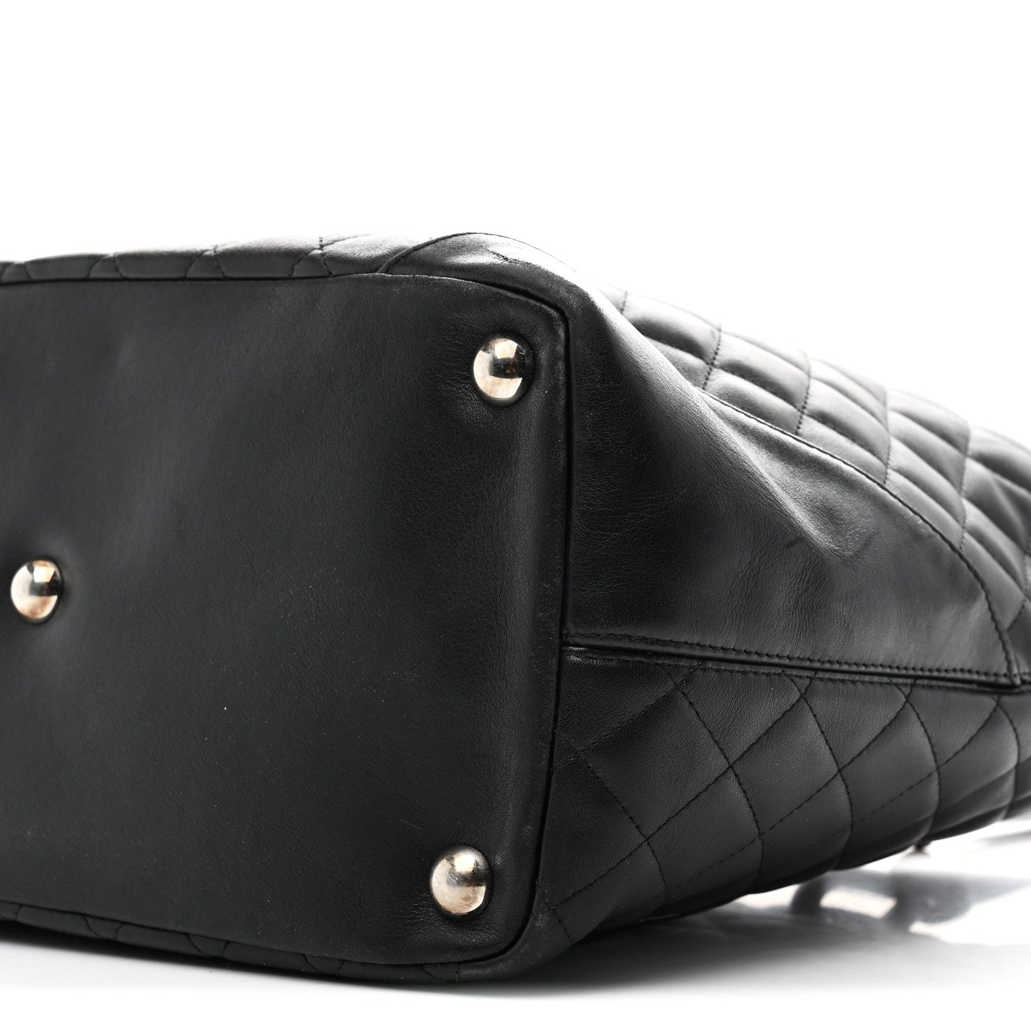 Chanel Calfskin Quilted Large Cambon Tote Black 10 of 10