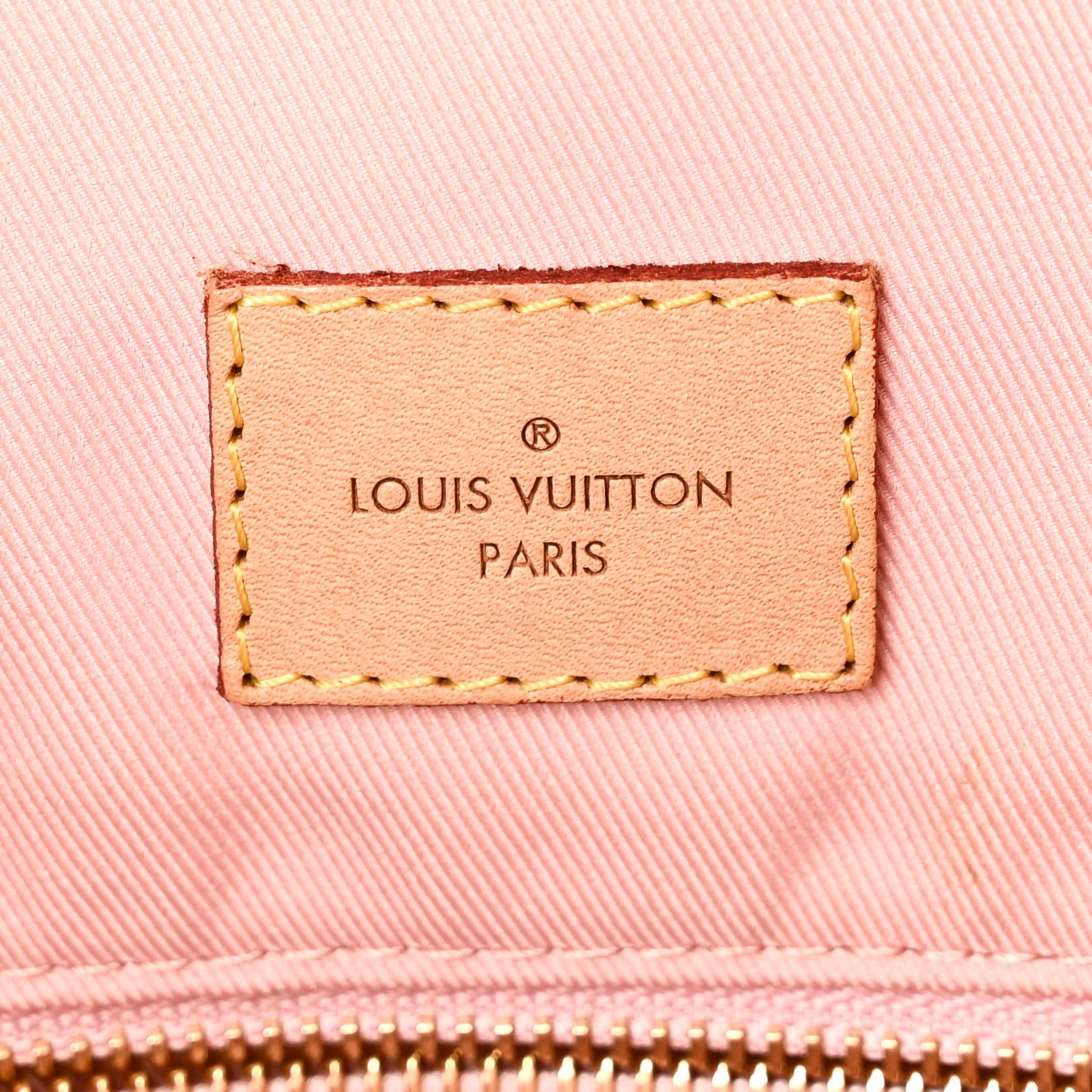 Louis Vuitton Damier Azur Graceful MM Rose Ballerine 6 of 9