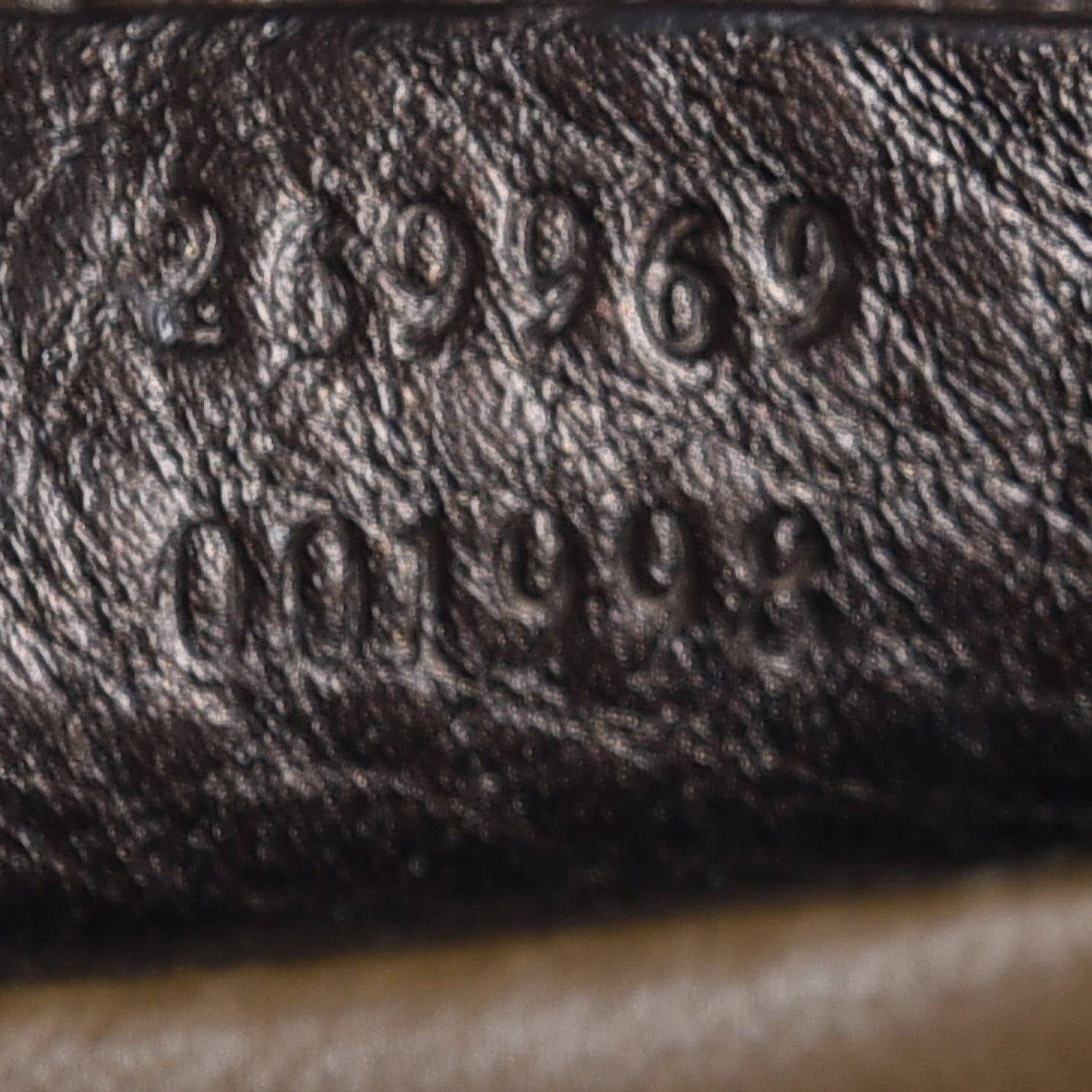 Calfskin Mini Bamboo Night Evening Bag Bronze