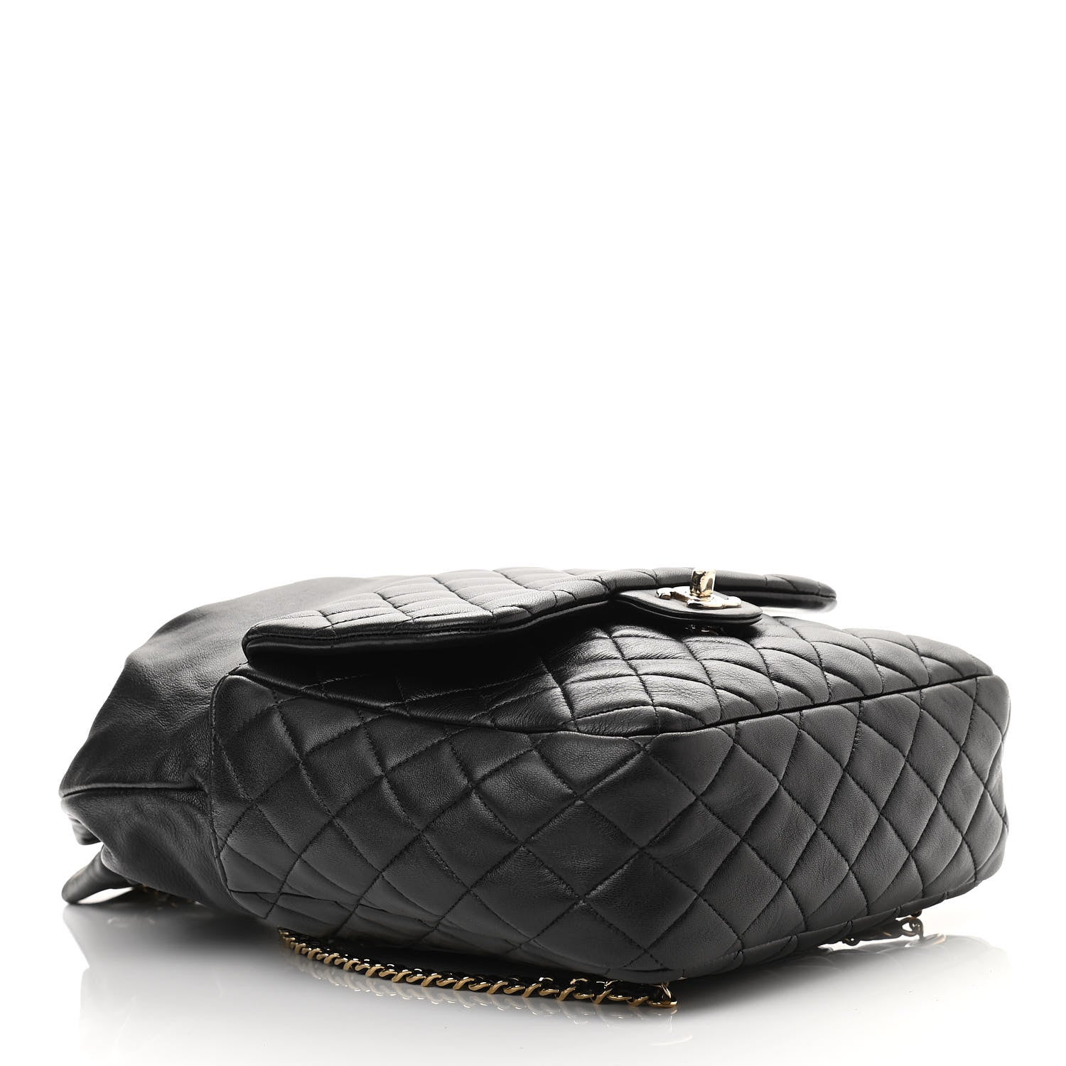 Chanel Lambskin Quilted Large In Seoul Backpack Navy 4 of 10