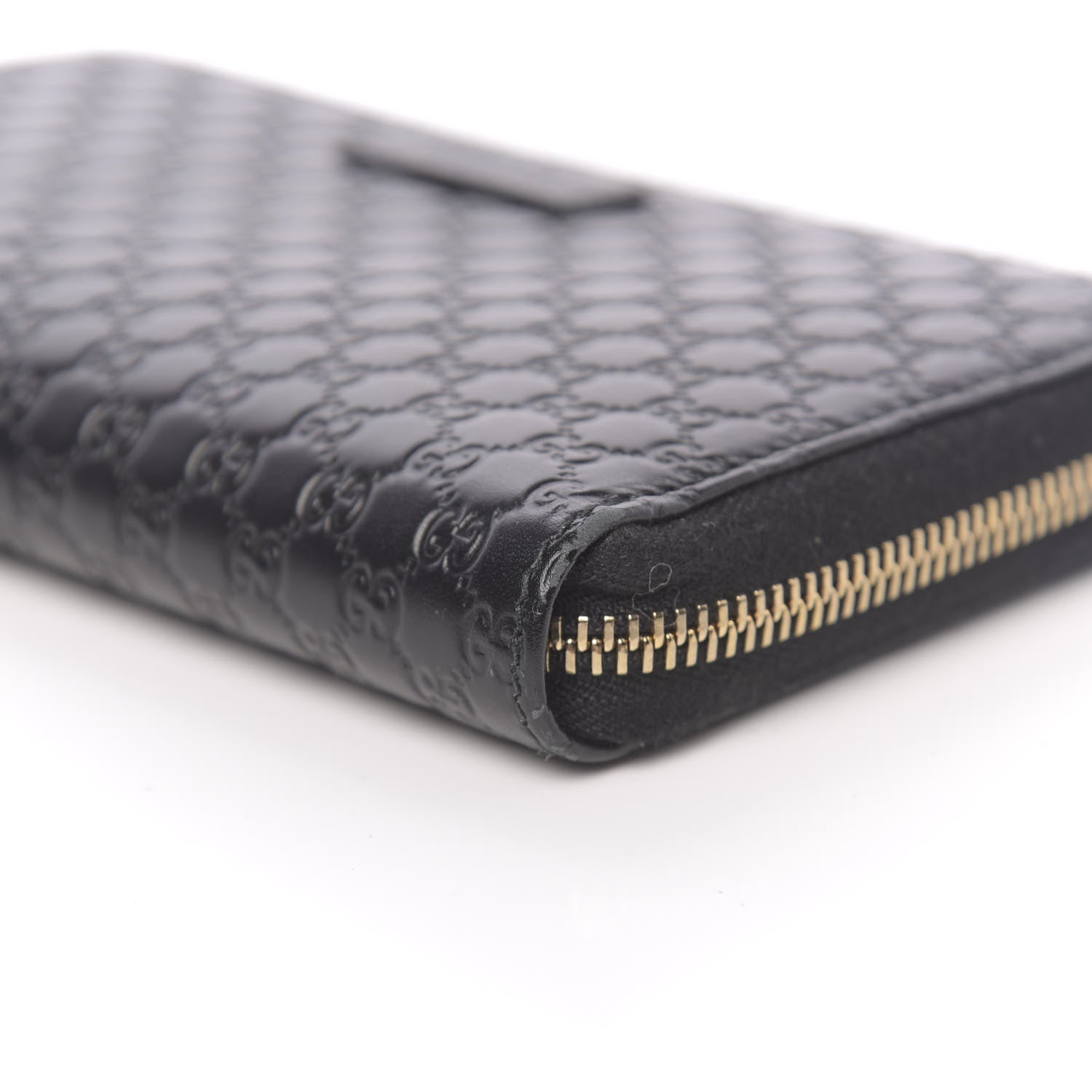 Gucci Microguccissima Zip Around Wallet Black 10 of 15