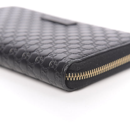 Gucci Microguccissima Zip Around Wallet Black 10 of 15