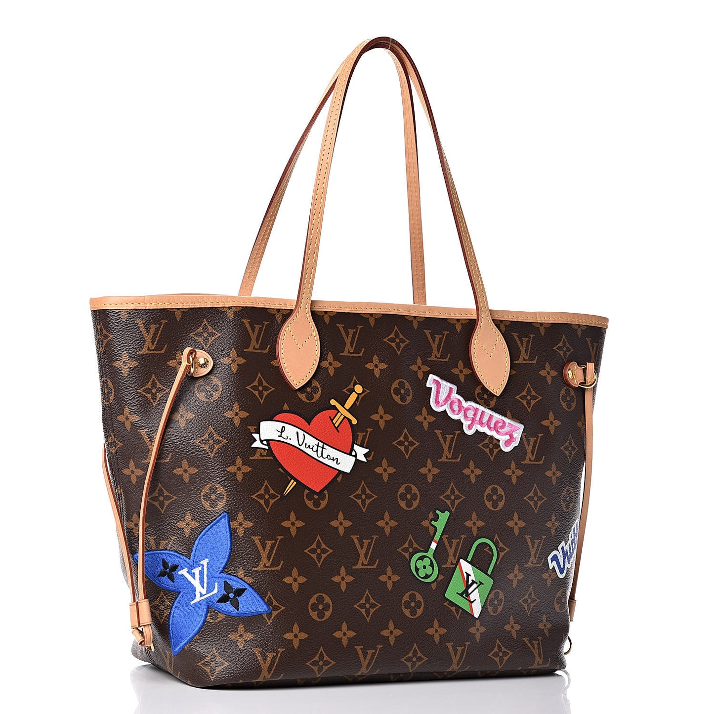Monogram Travel Stickers Neverfull MM