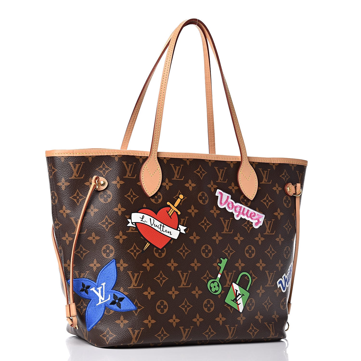 Louis Vuitton Monogram Travel Stickers Neverfull MM 4 of 10