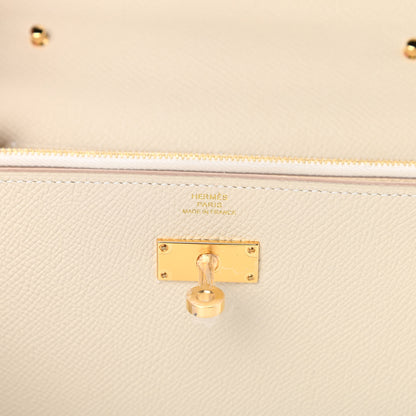 Hermes Epsom Kelly Wallet To Go Craie 6 of 11