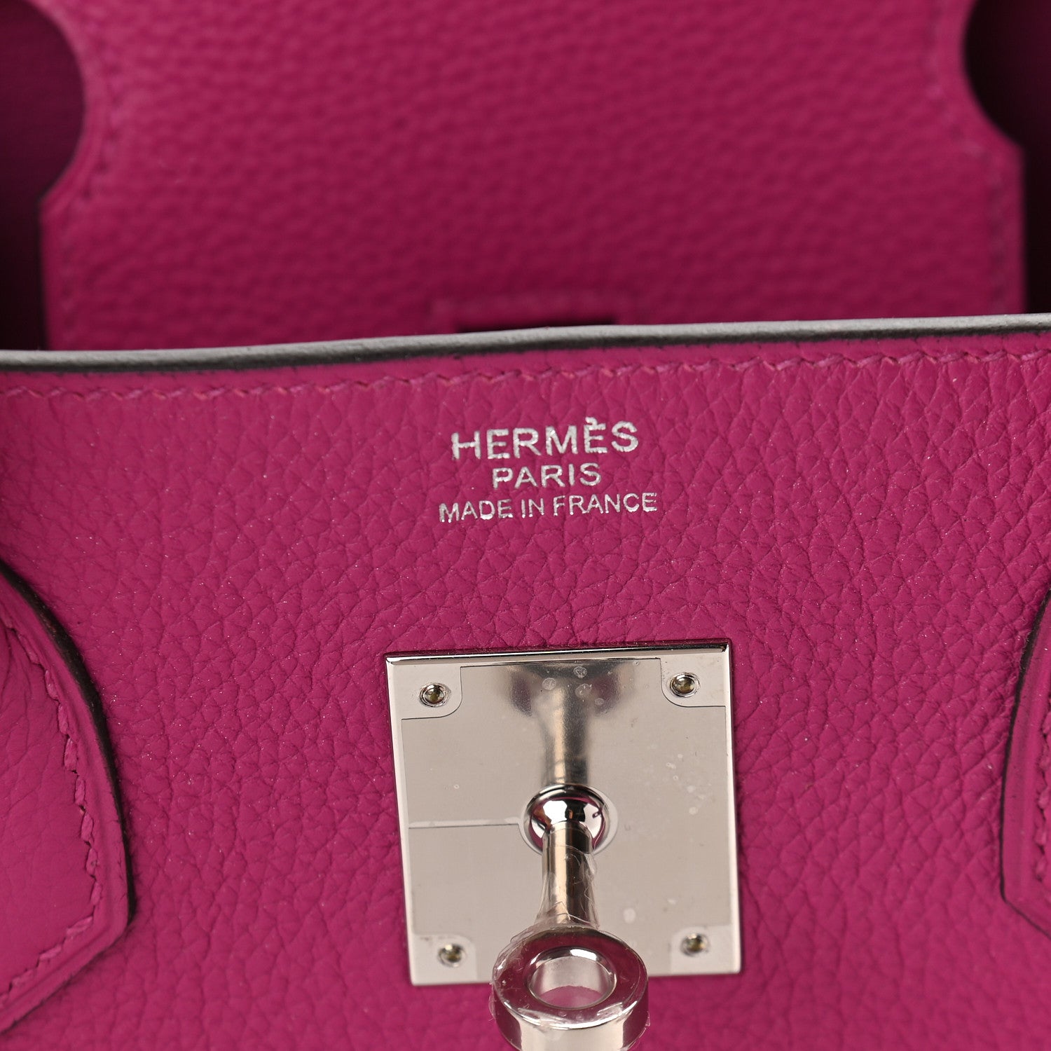 Hermes Togo Birkin 30 Rose Pourpre 6 of 11