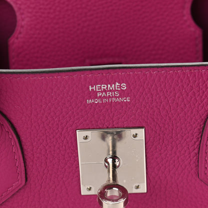 Hermes Togo Birkin 30 Rose Pourpre 6 of 11