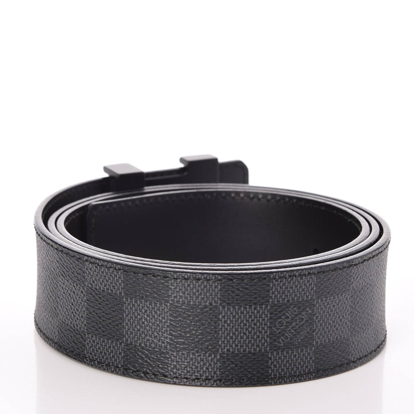 Damier Graphite 40mm LV Initiales Belt 100 40