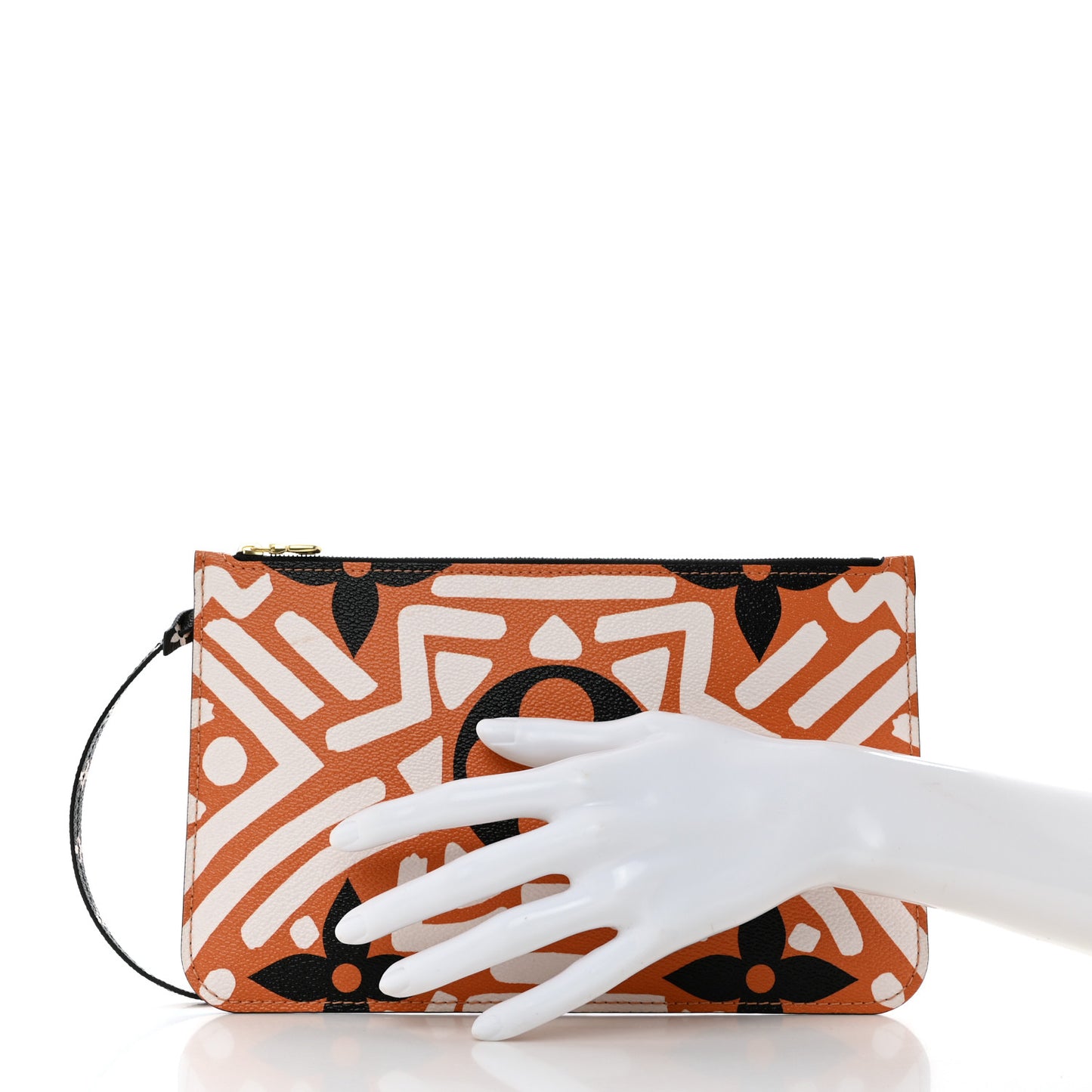 Monogram Giant Crafty Neverfull MM GM Pochette Creme Caramel