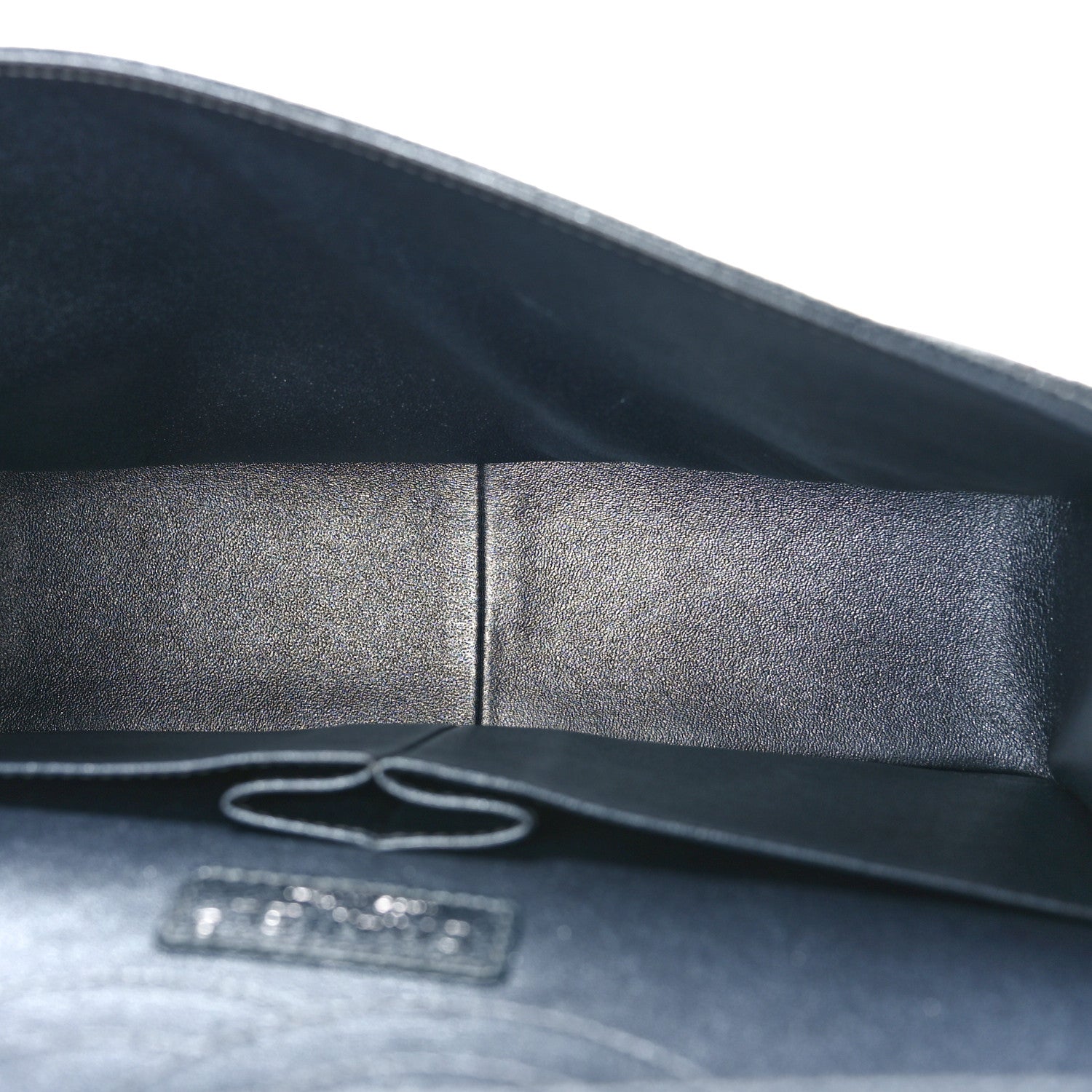 Chanel Metallic Caviar Quilted Jumbo Double Flap Dark Grey 5 of 12