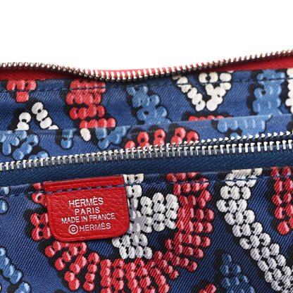 Hermes Epsom Silk'In Wallet Rubis 7 of 9
