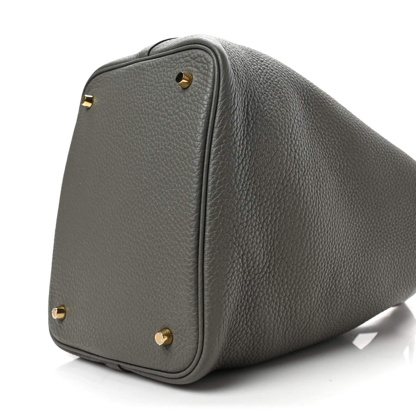 Taurillon Clemence Picotin Lock 22 MM Gris Meyer