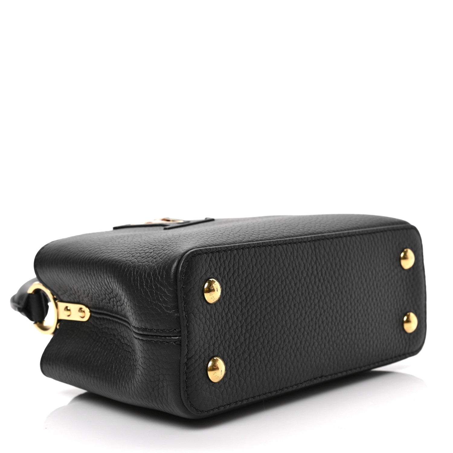 Louis Vuitton Taurillon Mini Capucines Black 5 of 8