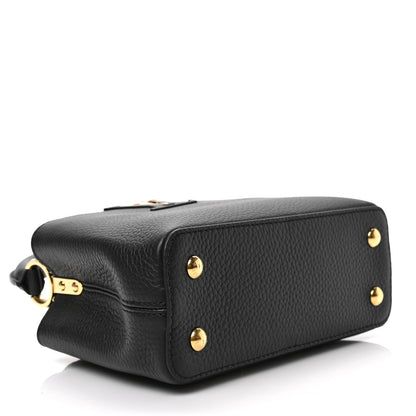 Louis Vuitton Taurillon Mini Capucines Black 5 of 8