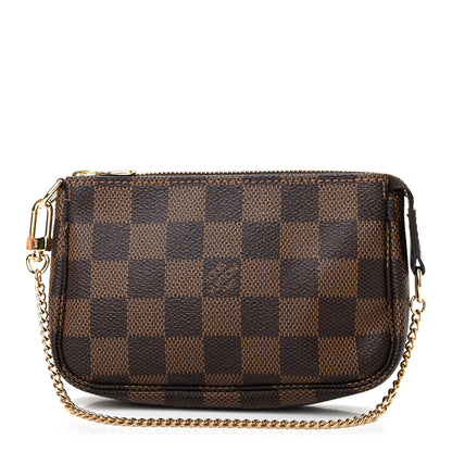 Louis Vuitton Damier Ebene Mini Pochette Accessories 1 of 7