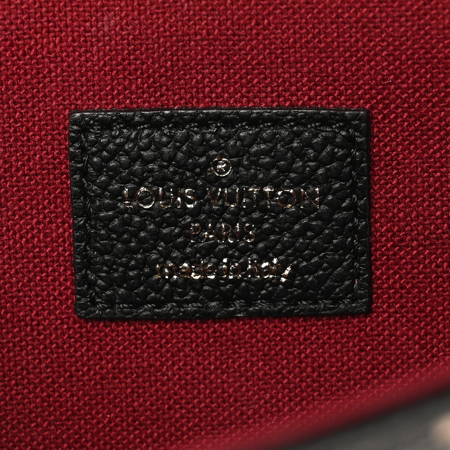 Empreinte Monogram Giant Felicie Pochette Black Beige