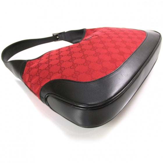 Gucci Monogram Jackie O Red 5 of 12