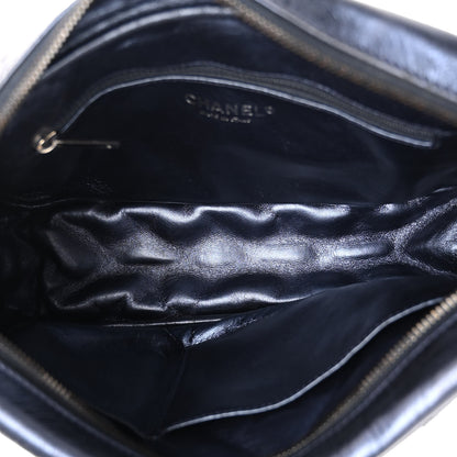Chanel Metallic Aged Calfskin Quilted Medium Reissue Camera Case Bag Blue 6 of 11
