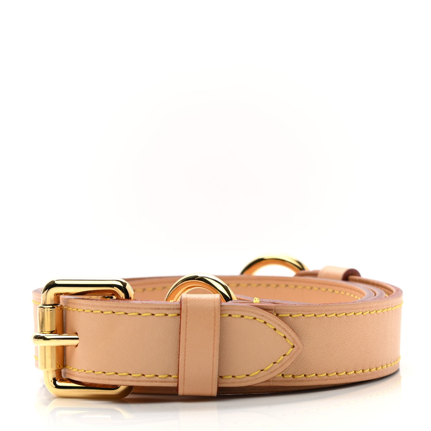 Louis Vuitton Vachetta 25mm Adjustable Shoulder Strap VVN 2 of 6