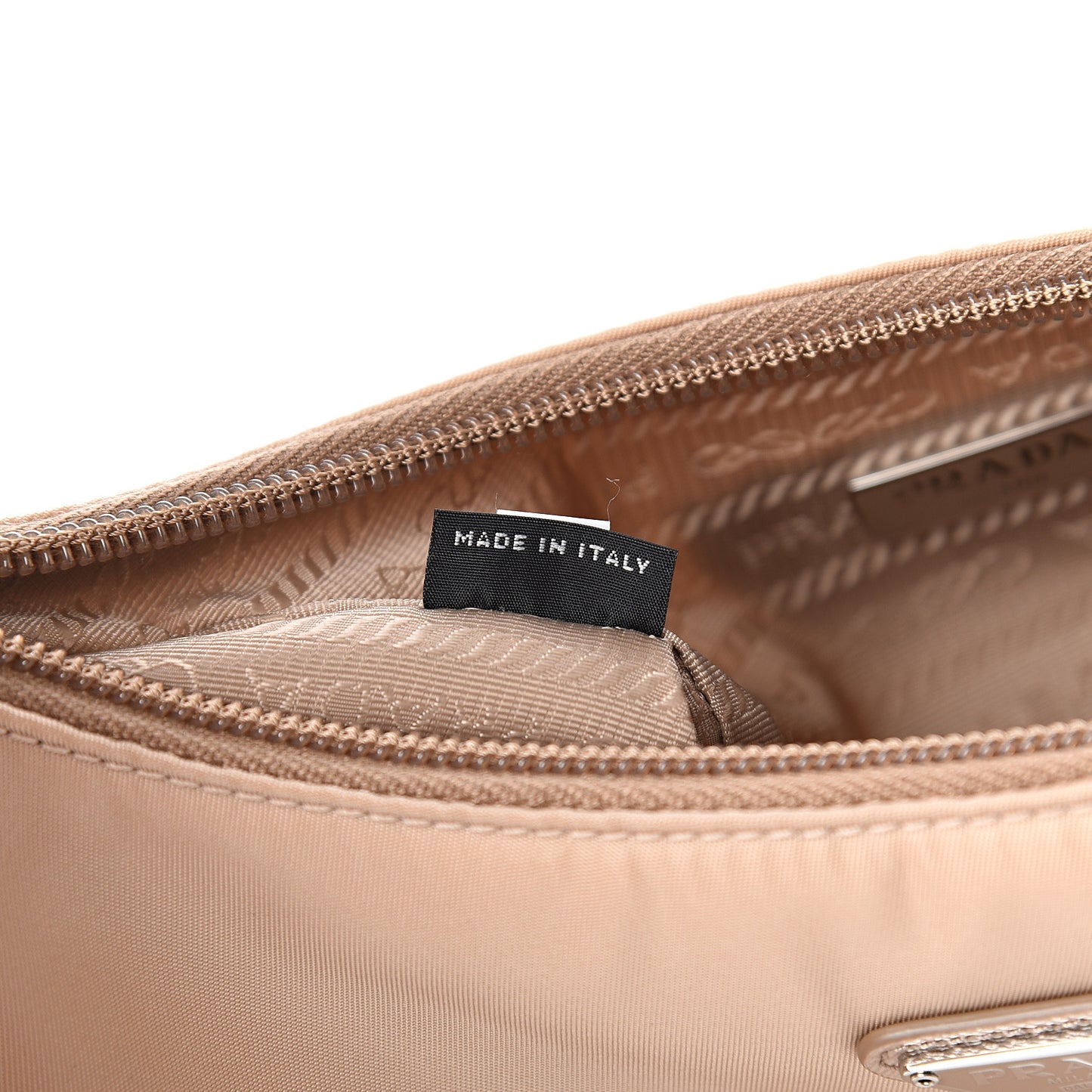 Tessuto Nylon Mini Re-Edition 2000 Bag Cammeo