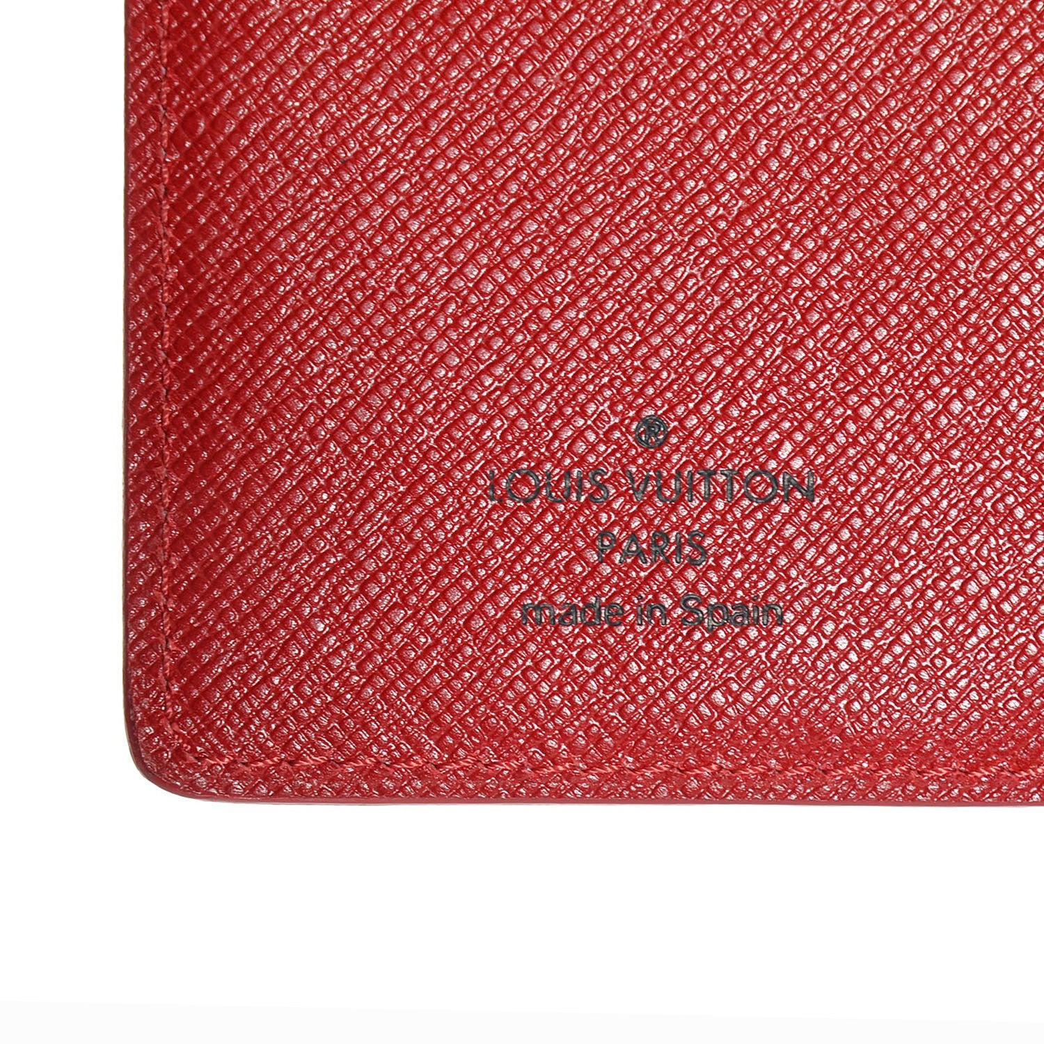 Louis Vuitton Epi Small Ring Agenda Cover Red 6 of 7