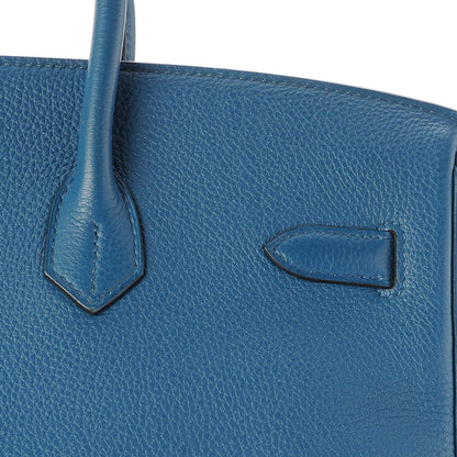 Hermes Togo Birkin 35 Bleu de Galice 27 of 33