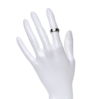 Cartier 18K White Gold 5.5mm LOVE Ring 48 4.5 2 of 4