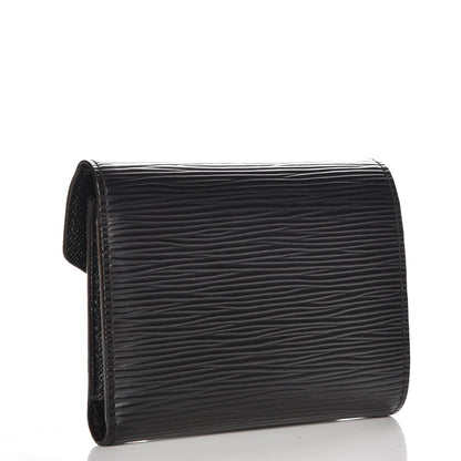 Louis Vuitton Epi Victorine Wallet Black 3 of 8