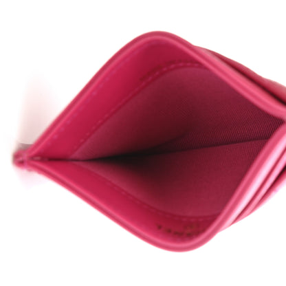 Chanel Caviar Quilted Card Holder Fuchsia 5 of 9
