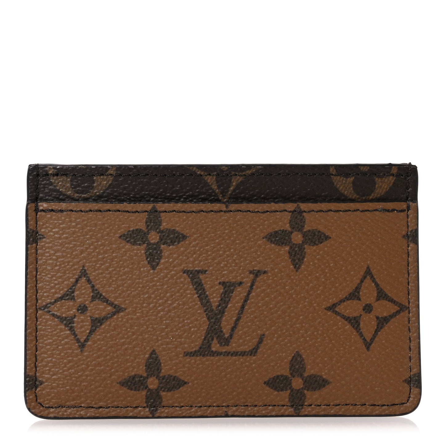 Reverse Monogram Card Holder
