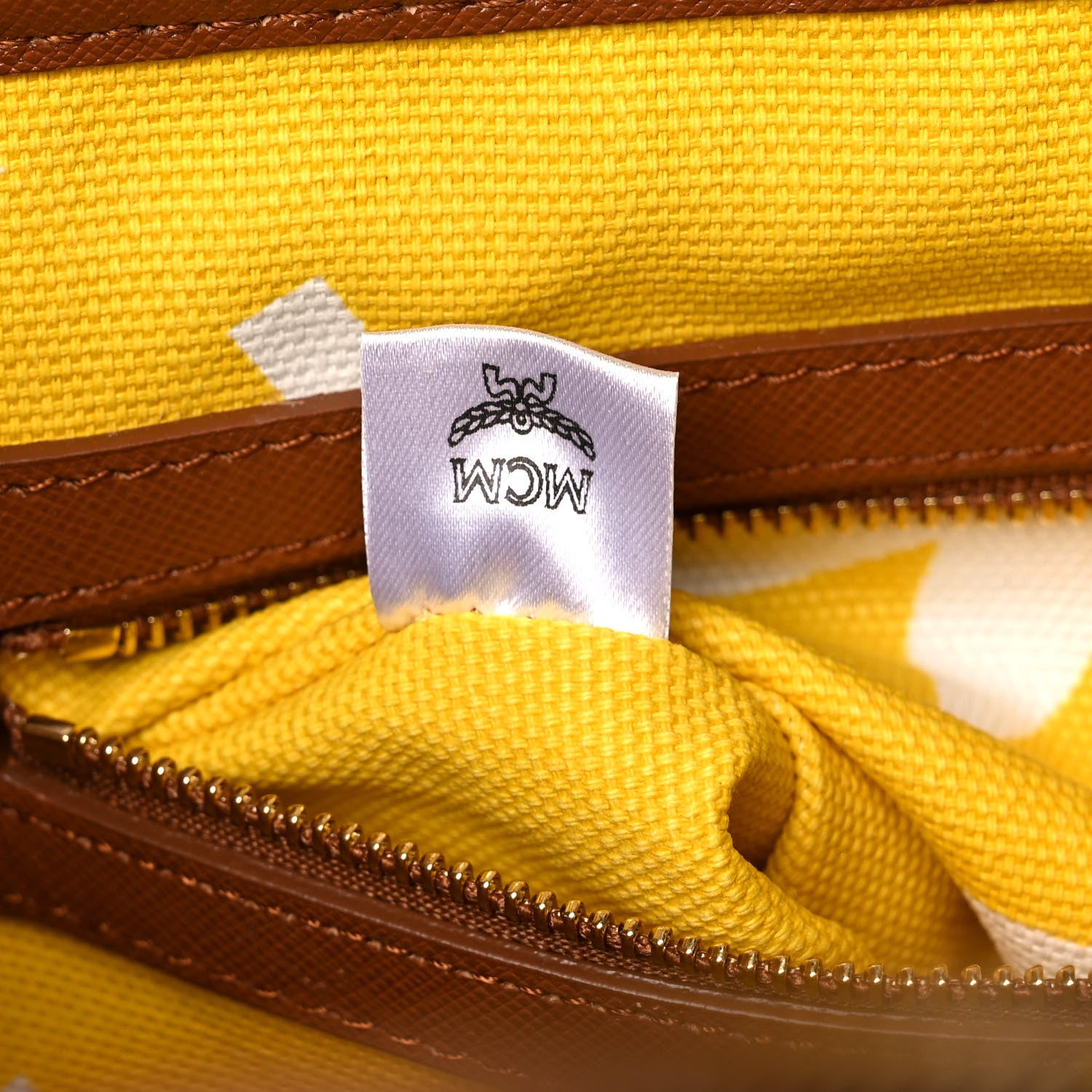 MCM Visetos Stark Craig & Karl Backpack Cognac 7 of 17