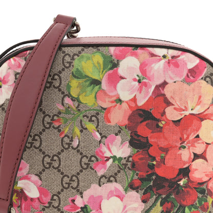 Gucci GG Supreme Monogram Blooms Mini Chain Shoulder Bag Beige Multicolor Dry Rose 8 of 11