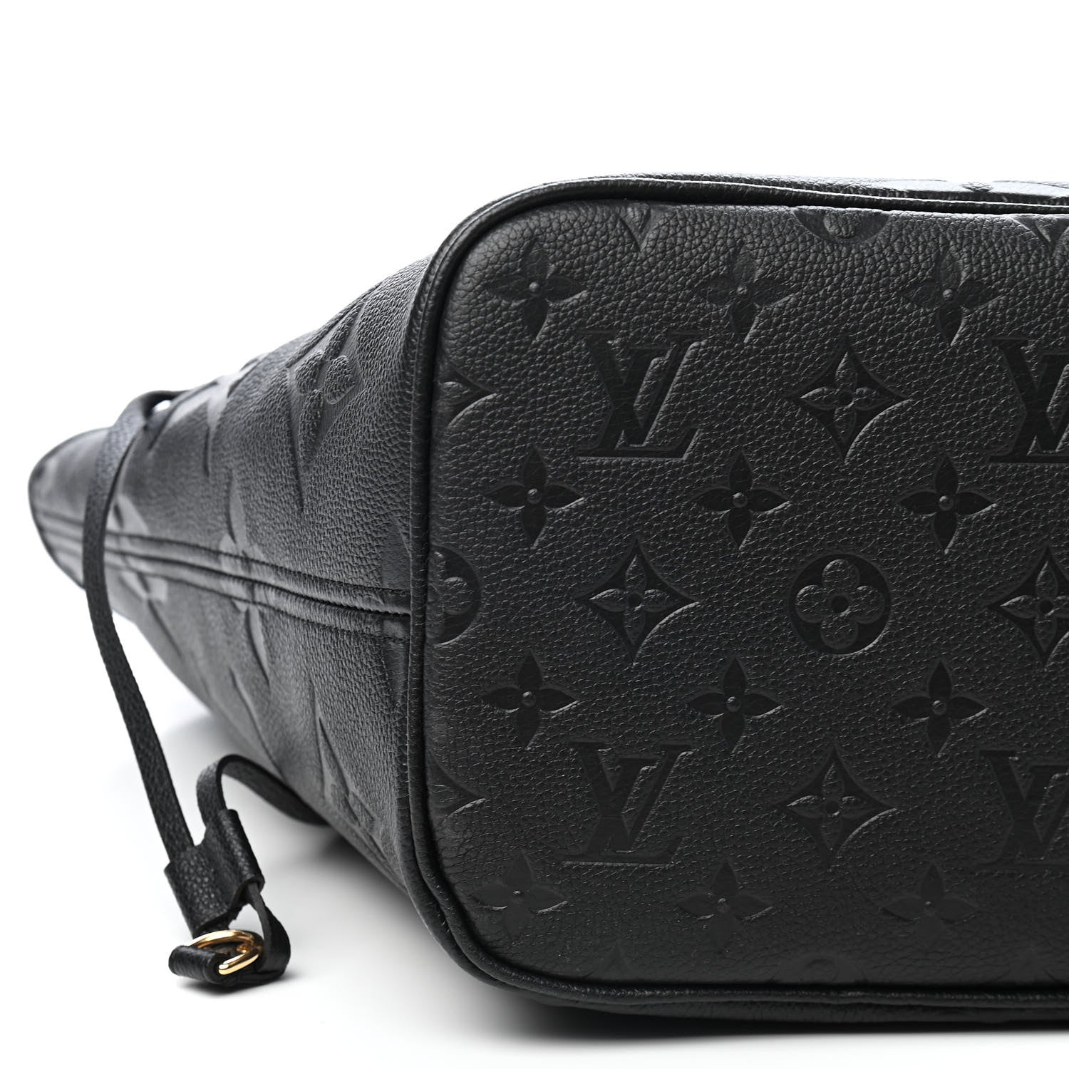 Louis Vuitton Empreinte Monogram Giant Neverfull MM Black 7 of 10