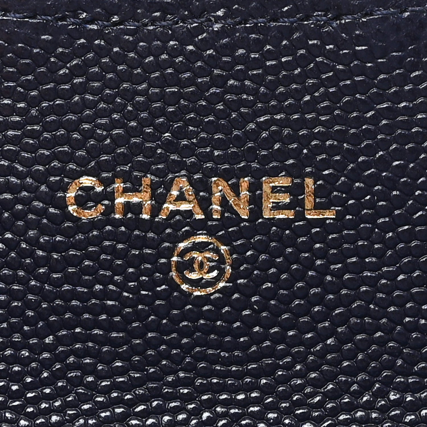 Chanel Caviar Quilted Flap Card Holder Navy Blue 6 of 8